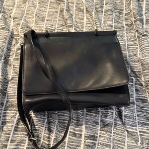 Black Leather Coach Bag